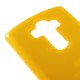 Mercury Jelly Case ar spīdumiem priekš LG G4 Stylus H635 - Dzeltens - silikona aizmugures apvalks (bampers, vāciņš, slim TPU silicone case cover, bumper)