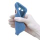Silicon 3D Case Owl priekš LG K10 K420 / K430 - Zils - silikona aizmugures apvalks (bampers, vāciņš, TPU silicone back case cover, bumper)