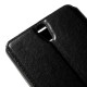 RoarKorea Noble View Sony Xperia C5 Ultra E5553 / E5563 / E5533 Dual - Melns - sāniski atverams maciņš ar stendu un lodziņu (ādas maks, grāmatiņa, leather book wallet case cover stand)