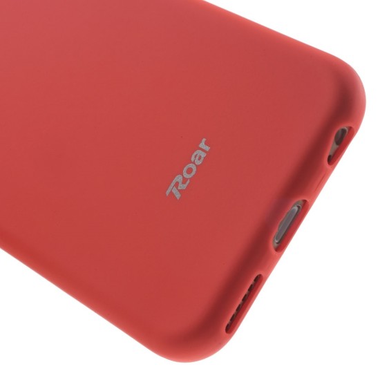 RoarKorea All Day Colorful Jelly Case priekš Sony Xperia Z3 Plus E6553 / Z4 - Persiku - matēts silikona apvalks (bampers, vāciņš, slim TPU silicone cover shell, bumper)