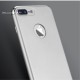IPAKY 3-In-1 Electroplating PC Hard Back Cover priekš Apple iPhone 7 Plus - Sudrabains - plastikas aizmugures apvalks (bampers, vāciņš, PU back cover, bumper shell)