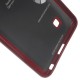 MERCURY GOOSPERY Glitter Powder TPU Cover for LG Stylus 2 K520 - Red - силиконовый / резиновый чехол-накладка (тонкий бампер крышка-обложка, slim TPU silicone case cover, bumper)