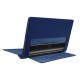 Litchi Texture PU Leather Tablet Case for Lenovo Yoga Tab 3 8.0 YT3-850F / YT3-850L - Dark Blue - sāniski atverams maciņš ar stendu (ādas maks, grāmatiņa, leather book wallet case cover stand)