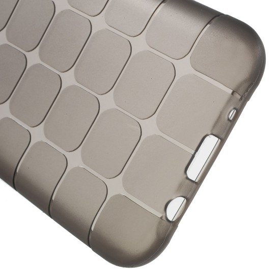 GreenGo Cube Back Case priekš Samsung Galaxy S6 Edge Plus G928 - Pelēks - super plāns silikona aizmugures apvalks (bampers, vāciņš, ultra slim TPU silicone case cover, bumper)