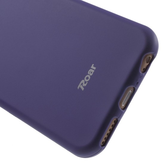 RoarKorea All Day Colorful Jelly Case для Huawei P9 Lite - Фиолетовый - матовая силиконовая накладка / бампер (крышка чехол, slim TPU silicone cover shell, bumper)