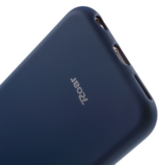 RoarKorea All Day Colorful Jelly Case priekš Huawei P9 Lite - Zils - matēts silikona apvalks (bampers, vāciņš, slim TPU silicone cover shell, bumper)