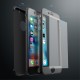 IPAKY Full Protection Hard Cover with Glass priekš Apple iPhone 7 - Sudrabains (ar izgriezumu) - plastikas aizmugures apvalks ar aizsardzības stiklu / bampers-vāciņš