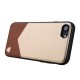 NILLKIN Business Style Lensen Case priekš Apple iPhone 7 / 8 / SE2 (2020) / SE3 (2022) - Zelts - ādas aizmugures apvalks / bampers-vāciņš