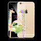 PEPKOO Chic Relief Crystal TPU Cover priekš Apple iPhone 6 Plus / 6S Plus 5.5-inch - Giraffes - silikona apvalks (bampers, vāciņš, slim TPU silicone case cover, bumper)