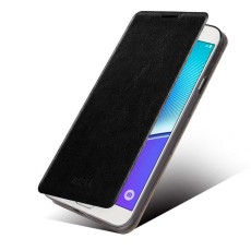 Mofi New Rui priekš Samsung Galaxy Note 5 N920 - Melns - sāniski atverams maciņš ar stendu (ādas maks, grāmatiņa, leather book wallet case cover stand)