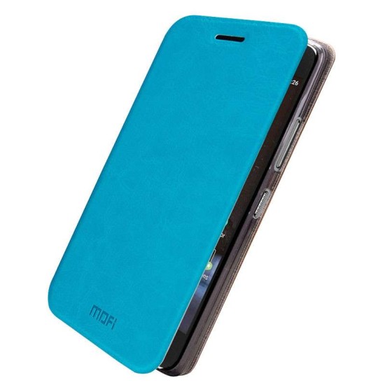 Mofi New Rui priekš HTC One A9 - Tirkīzs - sāniski atverams maciņš ar stendu (ādas maks, grāmatiņa, leather book wallet case cover stand)