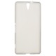 Frosted Gel TPU Case for Sony Xperia C5 Ultra E5553 / E5563 / E5533 Dual - Grey - silikona aizmugures apvalks (bampers, vāciņš, slim TPU silicone case cover, bumper)