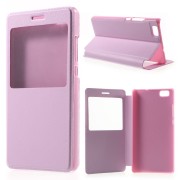 OEM View Window Leather Case for