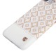 NILLKIN Oger Lattice Leather Coated Hard Case priekš Apple iPhone 7 / 8 / SE2 (2020) / SE3 (2022) - Balts - ādas aizmugures apvalks / bampers-vāciņš