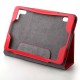 Universal Leather Case Stand Cover for 7.9 Inch Tablet PC - Melns - universāls sāniski atverams maks planšetdatoriem ar stendu (ādas grāmatiņa, leather book wallet case cover stand)