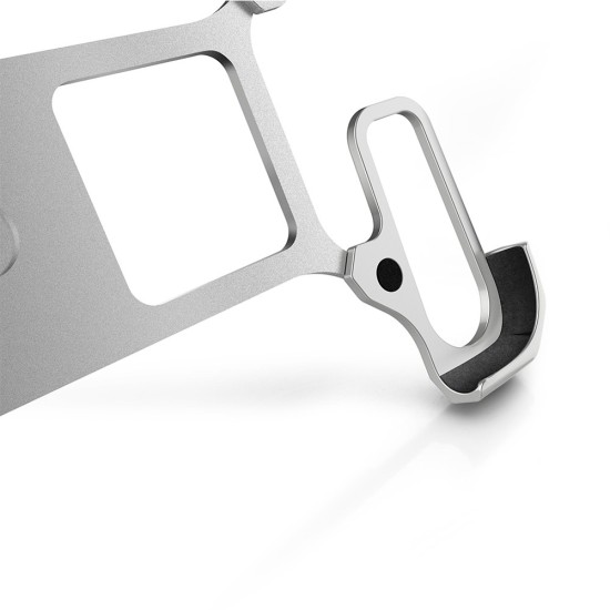 Nillkin Barde Series Metal Frame Case priekš Apple iPhone 7 Plus / 8 Plus - Sudrabains - alumīnija apvalks (bampers, vāciņš, slim cover shell, bumper)