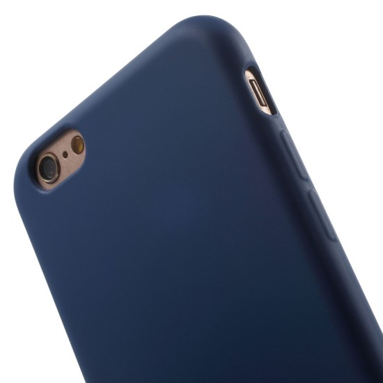 RoarKorea All Day Colorful Jelly Case priekš Samsung Galaxy J3 (2017) J330 - Zils - matēts silikona apvalks (bampers, vāciņš, slim TPU silicone cover shell, bumper)