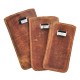 Forcell Leather Pull Up Case Slim Premium (Samsung S2 size) - Brūns - universāls maks kabatiņa (pouch cover, maciņš kabata, universal case)