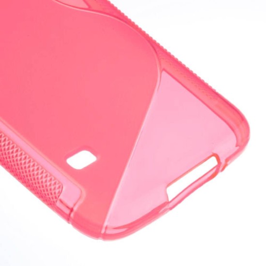 Telone Back S-Case Microsoft Lumia 640XL - Koraļļu - silikona apvalks (bampers, vāciņš, slim TPU silicone case cover, bumper)