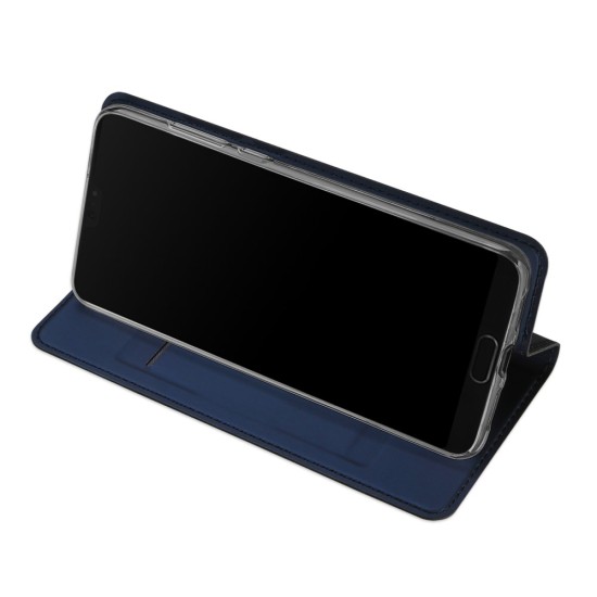 Dux Ducis Skin Pro series priekš Xiaomi Redmi Note 5A Prime - Tumši Zils - sāniski atverams maciņš ar magnētu un stendu (ādas maks, grāmatiņa, leather book wallet case cover stand)
