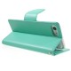 Mercury Bravo Flip Case priekš Xiaomi Redmi 4A - Tirkīzs - sāniski atverams maciņš ar stendu (ādas grāmatveida maks, leather book wallet cover stand)