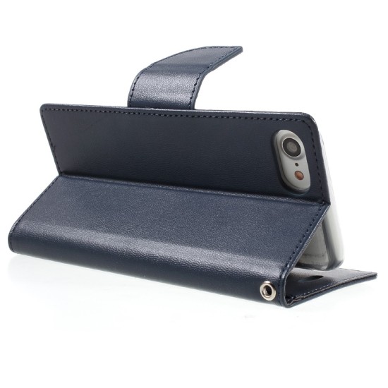 Mercury Bravo Flip Case priekš Xiaomi Redmi 4A - Zils - sāniski atverams maciņš ar stendu (ādas grāmatveida maks, leather book wallet cover stand)