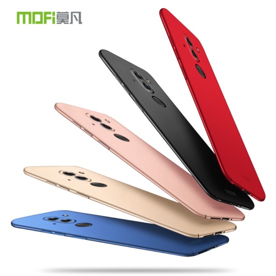 MOFI Shield Slim Plastic Phone Casing for Nokia 8 Sirocco - Black - matēts plastikas aizmugures apvalks (bampers, vāciņš, slim silicone cover shell, bumper)