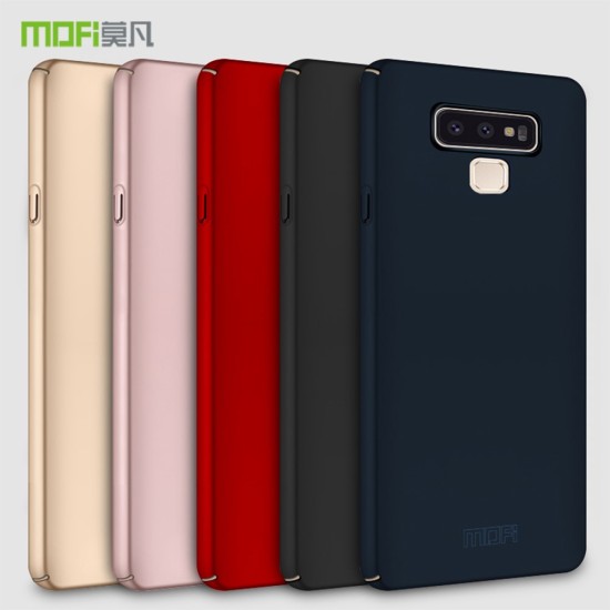 MOFI Shield Slim Plastic Phone Casing priekš Samsung Galaxy Note 9 N960 - Melns - matēts plastikas aizmugures apvalks (bampers, vāciņš, slim silicone cover shell, bumper)