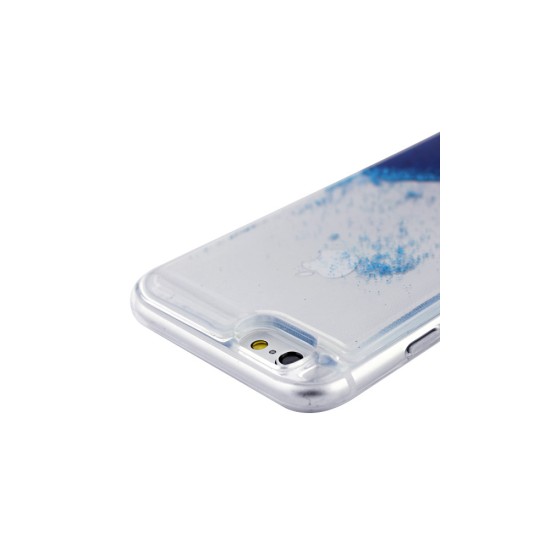 Liquid Pearl TPU Back Case priekš Xiaomi Redmi 6 - Zils - silikona / plastikāta aizmugures apvalks (bampers, vāciņš, cover, bumper)