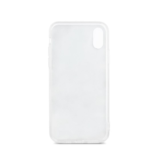 Marmur Back Case priekš Samsung Galaxy S9 G960 - Melns - silikona aizmugures apvalks (bampers, vāciņš, TPU silicone case cover, bumper)