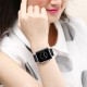 Soft Silicon Adjustable Watch Band priekš Apple Watch 42 / 44 / 45 mm / Ultra 49 mm - Melns - silikona siksniņas (jostas) priekš pulksteņiem