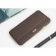 Mofi Genuine Leather series Apple iPhone 6 / 6S Plus - Brūns - dabīgās ādas maciņš sāniski atverams ar stendu (maks, grāmatiņa, genuine leather book wallet case cover stand)