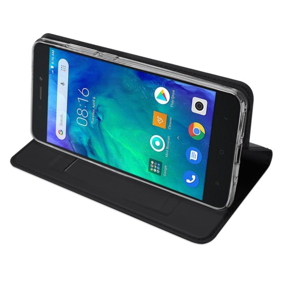 Dux Ducis Skin Pro series priekš Xiaomi Redmi Go - Rozā Zelts - sāniski atverams maciņš ar magnētu un stendu (ādas maks, grāmatiņa, leather book wallet case cover stand)