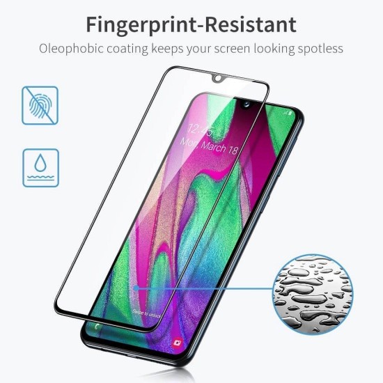 ESR 5D Full Glue Case Friendly (2 gab.) Tempered Glass protector priekš Xiaomi Redmi Note 12 4G / Note 12 5G / Poco X5 5G - Melns - Ekrāna Aizsargstikls / Bruņota Stikla Aizsargplēve