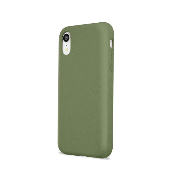 Forever Bioio Organic Back Case priekš Samsung Galaxy S10 G973 - Zaļš - matēts silikona aizmugures apvalks / vāciņš no bioloģiski sadalītiem salmiem