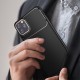 Armour Series Soft TPU Phone Case priekš Apple iPhone 11 Pro Max - Melns - silikona aizmugures apvalks