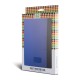 Universal Book Case Orbi Wrapper Stand Cover priekš 10-inch Tablet PC - Zils - Universāls sāniski atverams maks planšetdatoriem ar stendu (ādas grāmatiņa, leather book wallet case cover stand)