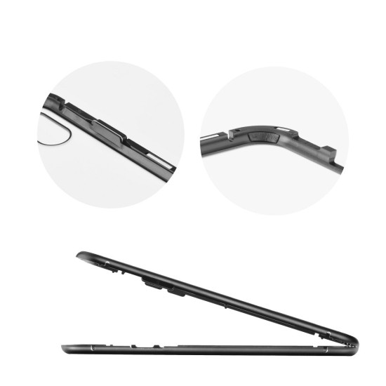 Magneto Aluminium Case with Back Tempered Glass and Silicone priekš Xiaomi Redmi Note 8 Pro - Melns - alumīnija bampers ar aizmugures aizsargstiklu (vāciņš, TPU apvalks cover, bumper shell)