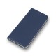 Smart Magnetic Case priekš Samsung Galaxy S20 Plus 5G G986 - Tumši Zils - sāniski atverams mākslīgas ādas maciņš ar stendu