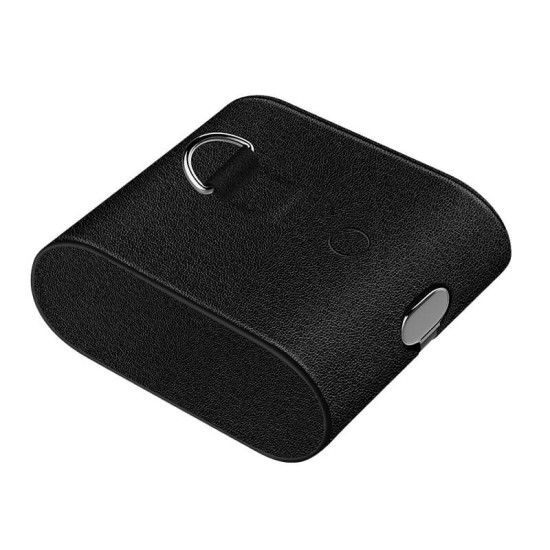 Nillkin QI Wireless Chaging Protective Case priekš Apple Airpods - Melns - ādas apvalks bezvadu austiņu lādēšanas ierīcei
