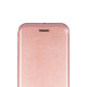 Smart Diva priekš Apple iPhone 12 Pro Max - Rozā zelts - sāniski atverams maciņš ar stendu / grāmatveida maks