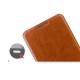 Mofi New Rui priekš Microsoft Lumia 435 / 532 - Melns - sāniski atverams maciņš ar stendu (ādas maks, grāmatiņa, leather book wallet case cover stand)