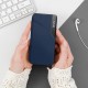 Smart View Window Wake / Sleep Book Case priekš Samsung Galaxy A72 A725 - Oranžs - sāniski atverams maciņš ar lodziņu / grāmatveida maks