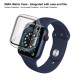 Imak Full Plastic Protective Cover with Tempered Glass priekš Apple Watch Series 4 / 5 / 6 / SE (40mm) - Caurspīdīgs - plastikāta pulksteņu apvalks
