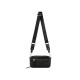 iDeal of Sweden AW21 Bobbi Camera Crossbody Bag - Black Croco - sieviešu pleca soma