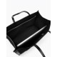 iDeal of Sweden AW21 Daria Shopper Bag - Jacquard Black - sieviešu pleca soma