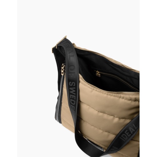 iDeal of Sweden AU21 Olimpia Bag - Quilted Cream - женский рюкзак / сумочка через плечо