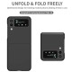 Forcell Kong Case priekš Samsung Galaxy Flip4 5G - Melns - plastikāta aizmugures apvalks / vāciņš