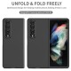 Forcell Kong Case priekš Samsung Galaxy Fold4 5G - Melns - plastikāta aizmugures apvalks / vāciņš
