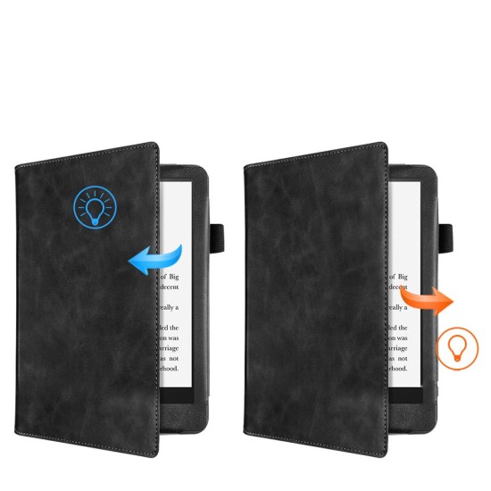 Tech-Protect Smart Case 2 priekš Amazon Kindle Paperwhite 5 / SE (2021) - Melns - sāniski atverams maciņš ar stendu